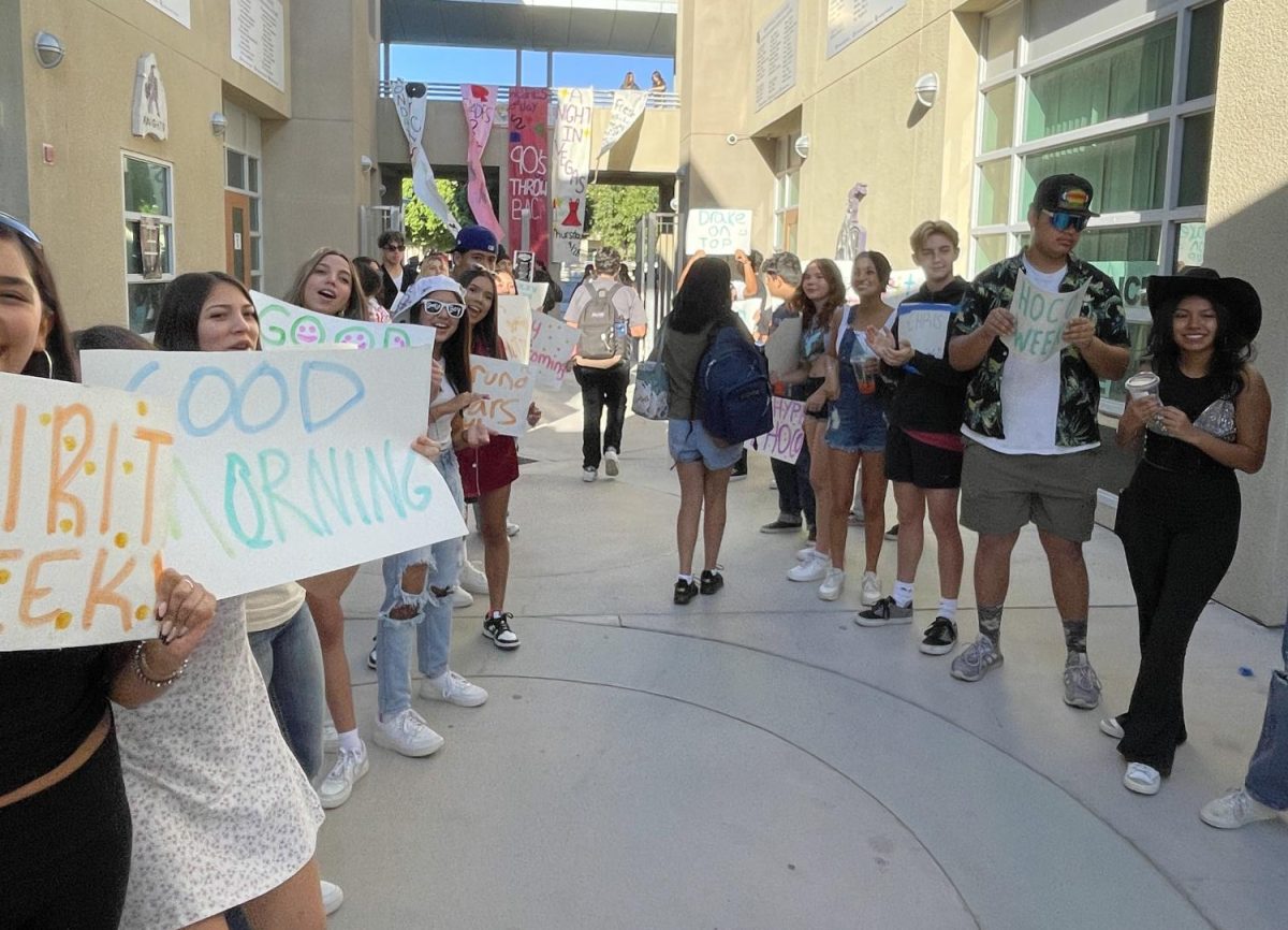 Student leaders kick off Homecoming week by welcoming Knights onto campus on Sept. 25, 2023. 