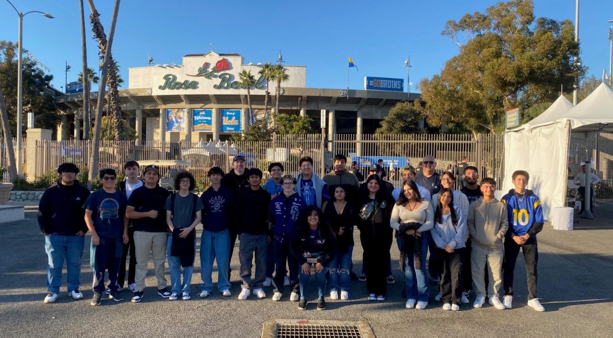 Shadow Hills TLM Students attend the UCLA v. Arizona State game on Nov. 11. 