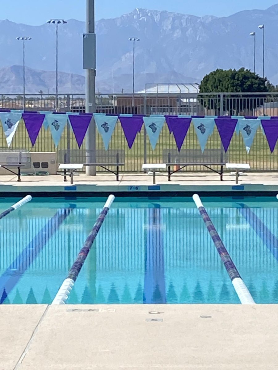 The Shadow Hills High School pool.